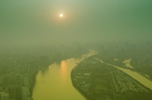 Грязный воздух в Гуанджоу
