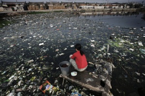Токсичная река в Китае